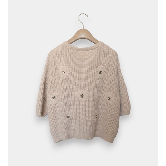 Brunello Cucinelli Cashmere Cardigan Sweater Swarovsky crystals Top S - Picture 6 of 6